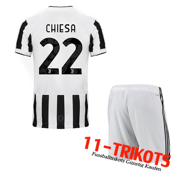 Juventus (CHIESA 22) Kinder Heimtrikot 2021/2022