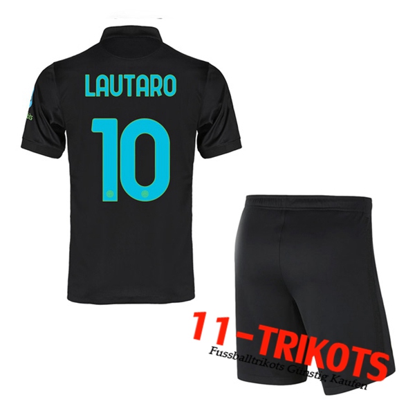 Inter Milan (LAUTARO 10) Kinder Third Trikot 2021/2022