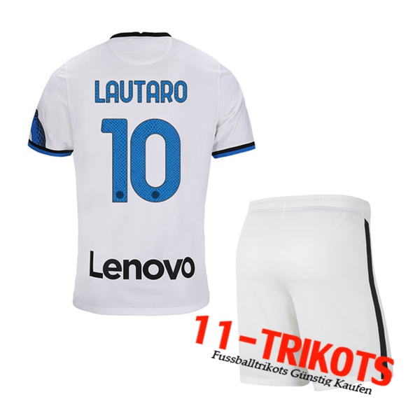 Inter Milan (LAUTARO 10) Kinder Auswärtstrikot 2021/2022