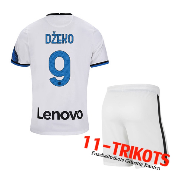 Inter Milan (DZEKO 9) Kinder Auswärtstrikot 2021/2022