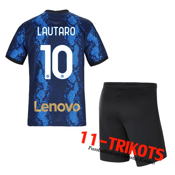 Inter Milan (LAUTARO 10) Kinder Heimtrikot 2021/2022