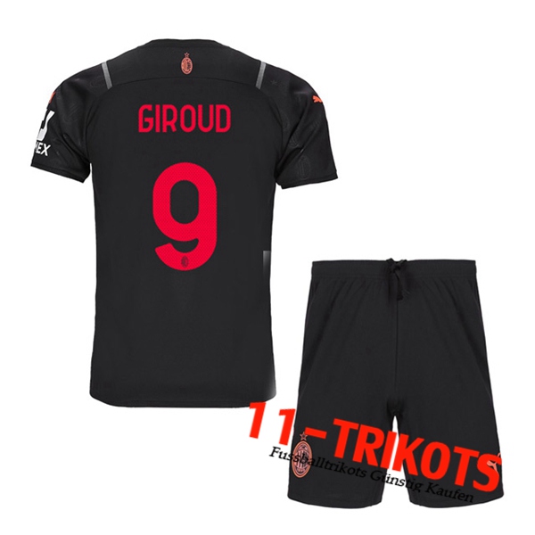 AC Milan (GIROUD 9) Kinder Third Trikot 2021/2022