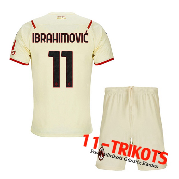 AC Milan (IBRAHIMOVIC 11) Kinder Auswärtstrikot 2021/2022