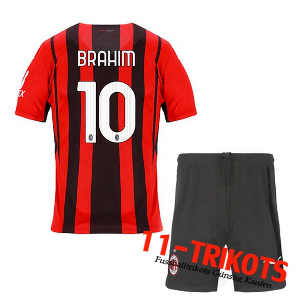 AC Milan (BRAHIM 10) Kinder Heimtrikot 2021/2022