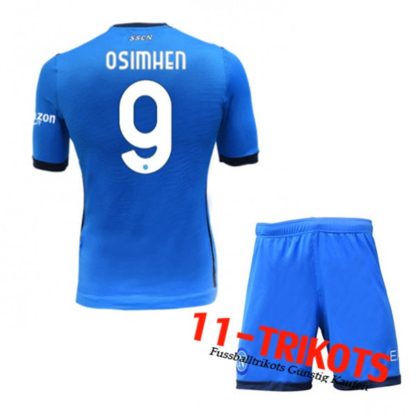 SSC Neapel (OSIMHEN 9) Kinder Heimtrikot 2021/2022