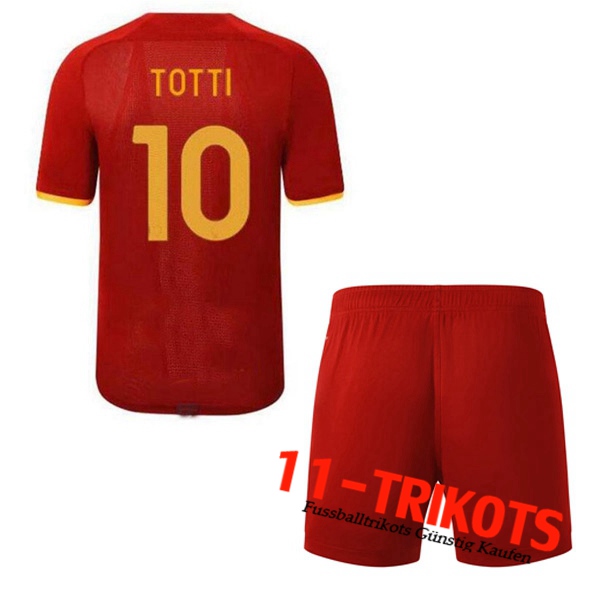 AS Roma (TOTTI 10) Kinder Third Trikot 2021/2022