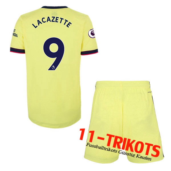 FC Arsenal (Alexandre Lacazette 9) Kinder Auswärtstrikot 2021/2022