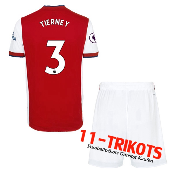FC Arsenal (Kieran Tierney 3) Kinder Heimtrikot 2021/2022