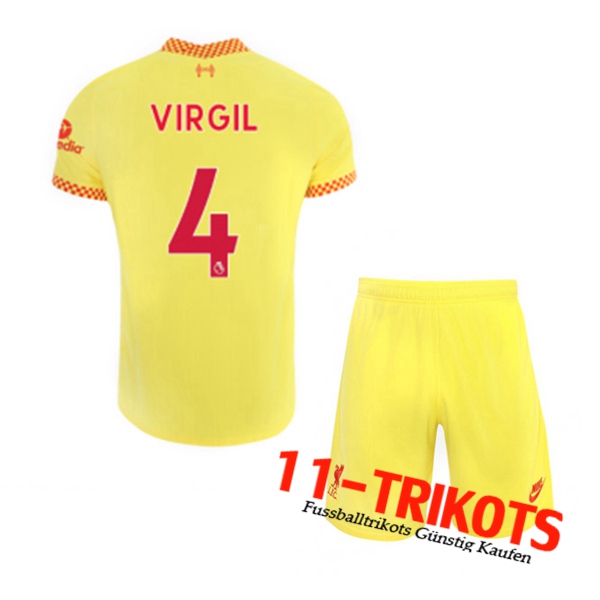 FC Liverpool (Virgil 4) Kinder Third Trikot 2021/2022