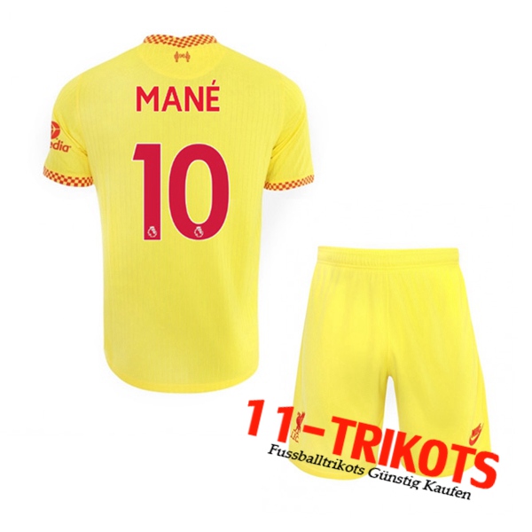 FC Liverpool (Sadio Mane 10) Kinder Third Trikot 2021/2022