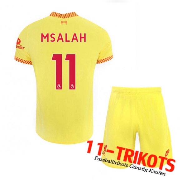 FC Liverpool (Mohamed Salah 11) Kinder Third Trikot 2021/2022