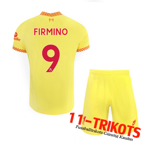 FC Liverpool (Roberto Firmino 9) Kinder Third Trikot 2021/2022