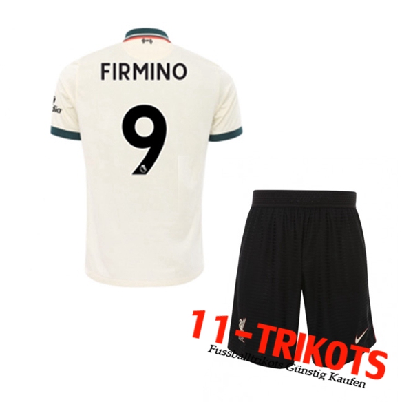 FC Liverpool (Roberto Firmino 9) Kinder Auswärtstrikot 2021/2022