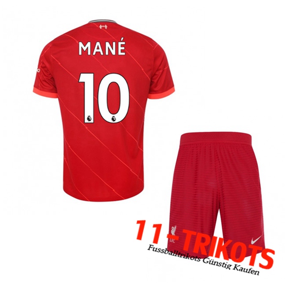 FC Liverpool (Sadio Mane 10) Kinder Heimtrikot 2021/2022