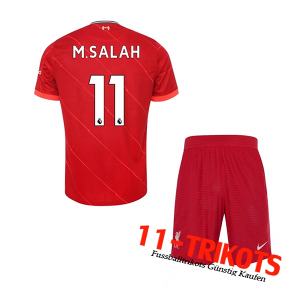 FC Liverpool (Mohamed Salah 11) Kinder Heimtrikot 2021/2022