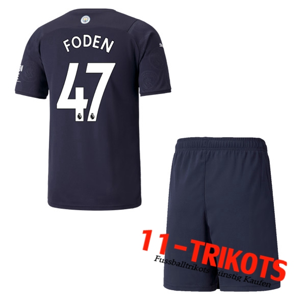 Manchester City (FODEN 47) Kinder Third Trikot 2021/2022