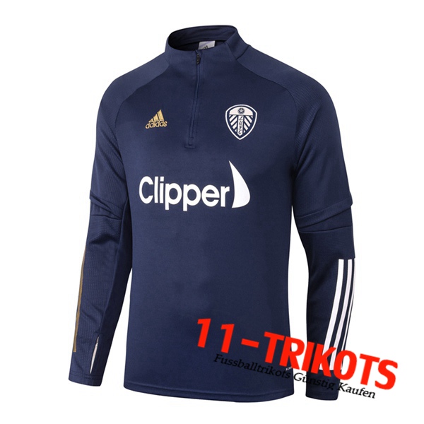 Sudadera De Entrenamiento Leeds United Azul Royal 2020/2021