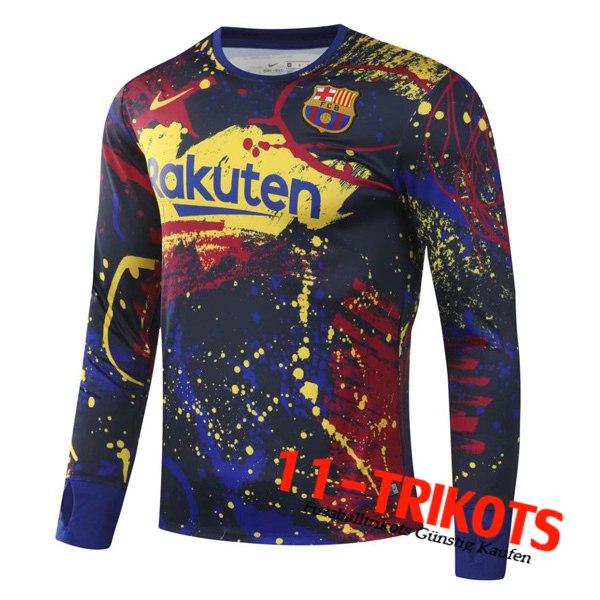 Sudadera De Entrenamiento FC Barcelona Amarillo 2020/2021