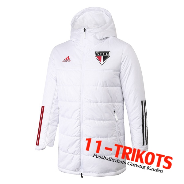 Chaqueta De Plumas Sao Paulo FC Blanco 2020 2021