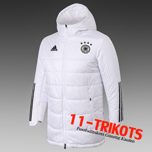 Chaqueta De Plumas Alemania Blanco 2020 2021