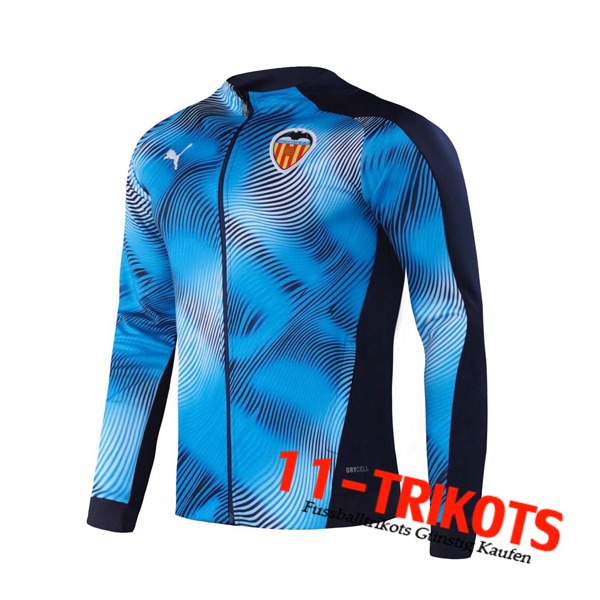 Chaqueta Futbol Valencia CF Azul 2020/2021