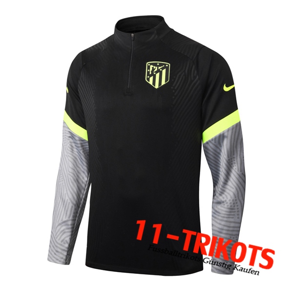 Sudadera de entrenamiento Atletico Madrid Negro 2020/2021