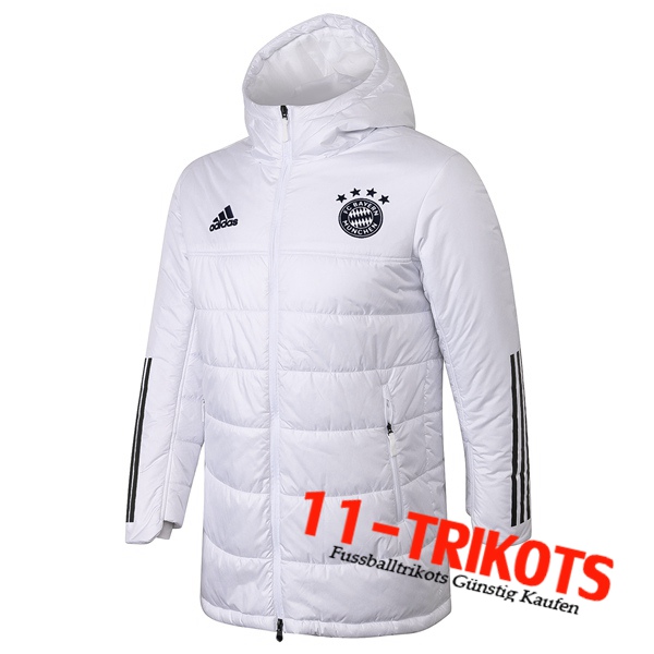 Chaqueta De Plumas Bayern Munich Blanco 2020 2021