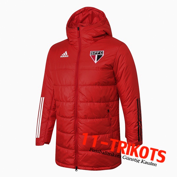 Chaqueta De Plumas Sao Paulo FC Roja 2020 2021