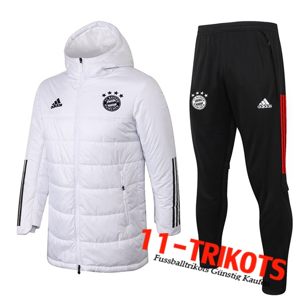 Chaqueta De Plumas Bayern Munich Blanco 2020 2021