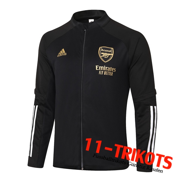 Chaqueta Futbol Arsenal Negro 2020/2021