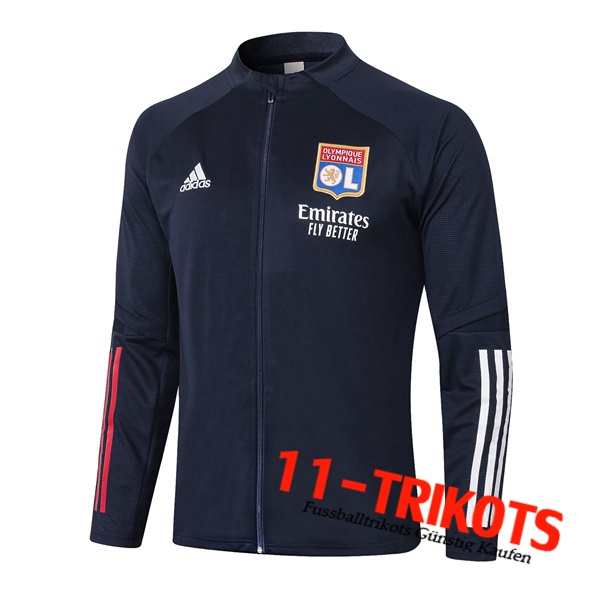 Chaqueta Futbol Lyon OL Azul 2020/2021