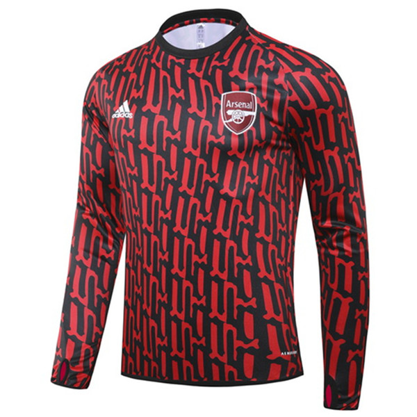 Sudadera De Entrenamiento Arsenal Roja/Negro 2020/2021