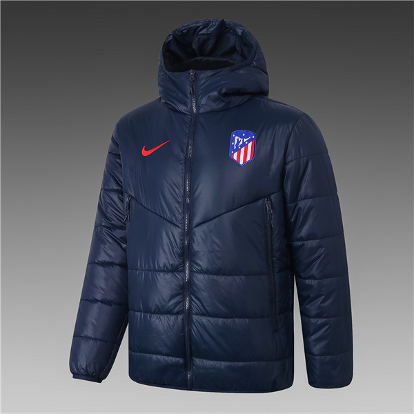 Chaqueta De Plumas Atletico Madrid Azul Marin 2020 2021