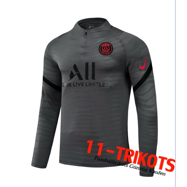 Jordan PSG Training Sweatshirt Grau 2021/2022