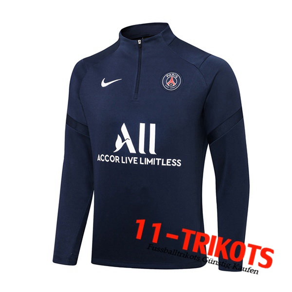 Jordan PSG Training Sweatshirt Dunkelblau 2021/2022