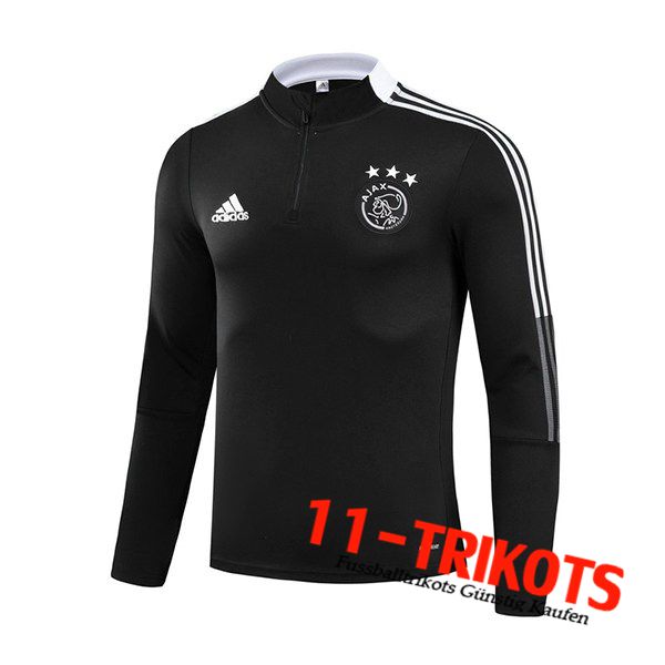 AFC Ajax Training Sweatshirt Schwarz/Weiß 2021/2022