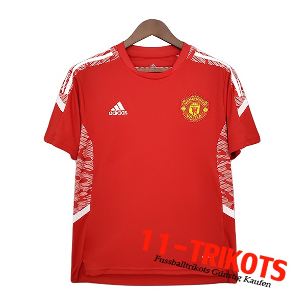 Manchester United Trainingstrikot Rot 2021/2022