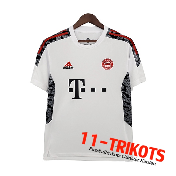 Bayern München Trainingstrikot Weiß 2021/2022