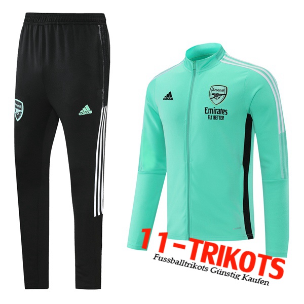 FC Arsenal Trainingsanzug (Jacke) Schwarz/Rose 2021/2022