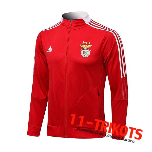 S.L Benfica Trainingsjacke Rot/Weiß 2021/2022