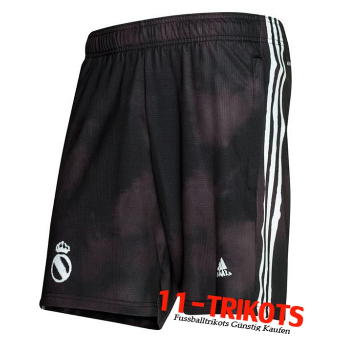 Neuestes Real Madrid Shorts Rasse Mensch x Pharrell 2021 | 11-Trikots