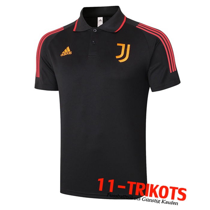 Neuestes Juventus Poloshirt Schwarz 2020/2021 | 11-Trikots