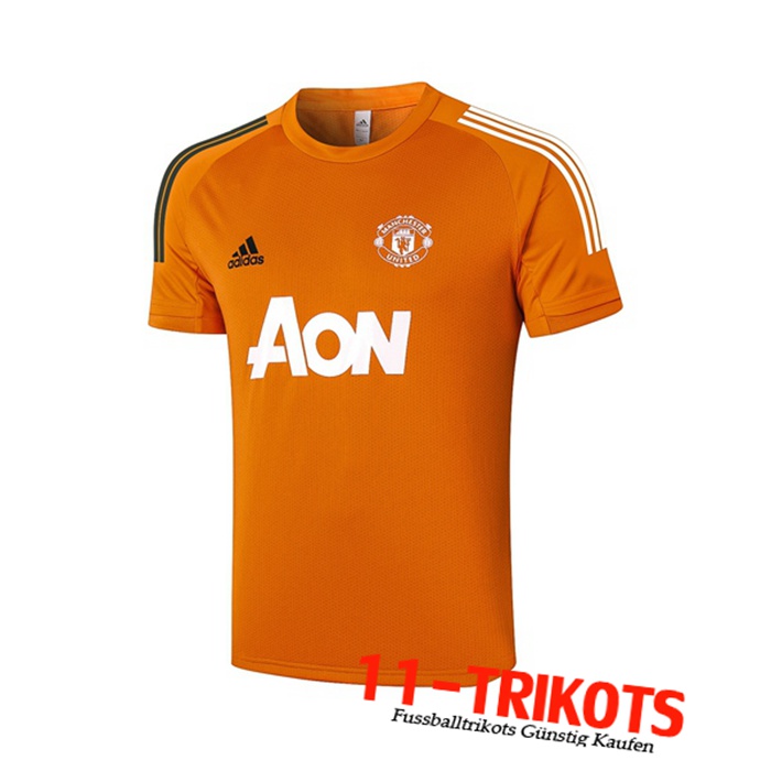 Neuestes Manchester United Trainingstrikot Gelb 2020/2021 | 11-Trikots