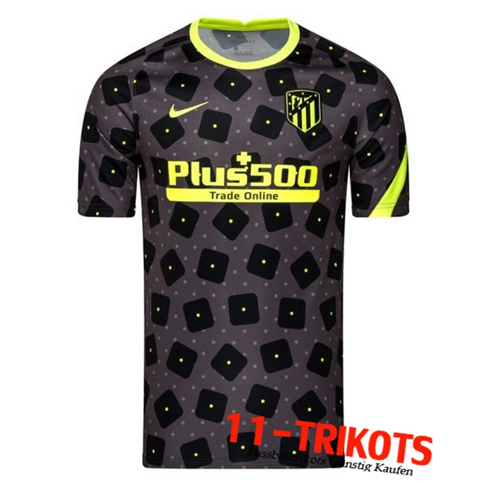 Neuestes Atletico Madrid Trainingstrikot Schwarz 2020/2021 | 11-Trikots