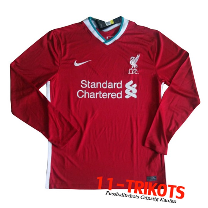 Neuestes FC Liverpool Heimtrikot Langarm 2020/2021 | 11-Trikots