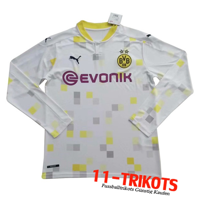 Neuestes Dortmund BVB Third Trikot Langarm 2020/2021 | 11-Trikots