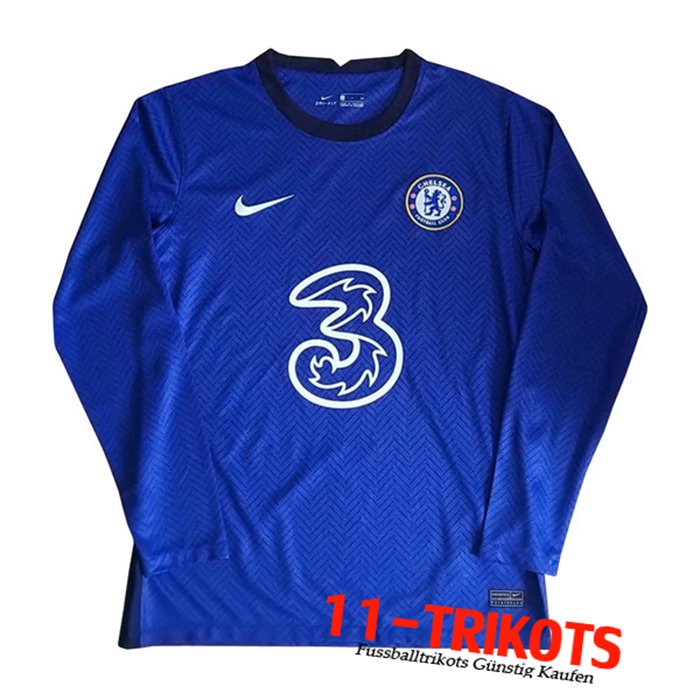 Neuestes FC Chelsea Heimtrikot Langarm 2020/2021 | 11-Trikots