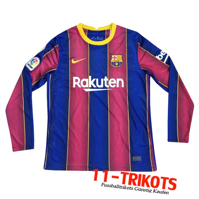 Neuestes FC Barcelona Heimtrikot Langarm 2020/2021 | 11-Trikots