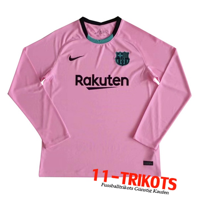 Neuestes FC Barcelona Third Trikot Langarm 2020/2021 | 11-Trikots