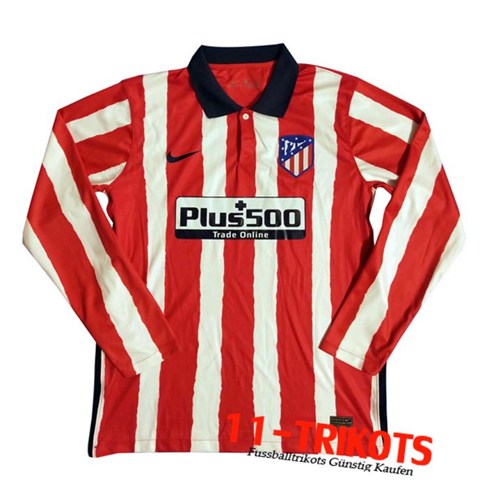 Neuestes Atletico Madrid Heimtrikot Langarm 2020/2021 | 11-Trikots